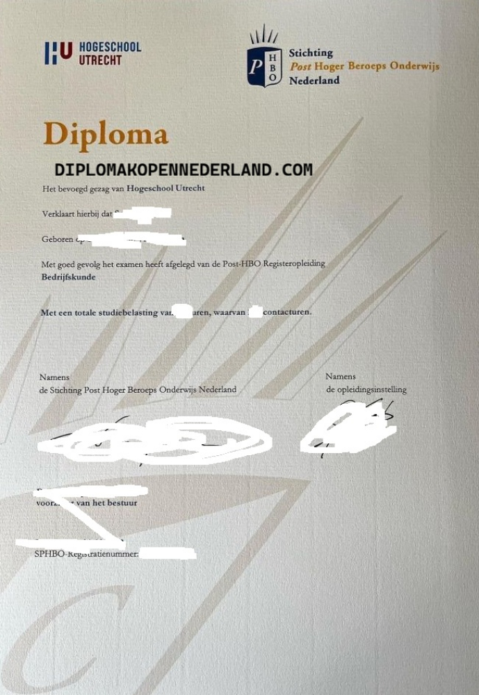 hbo diploma kopen